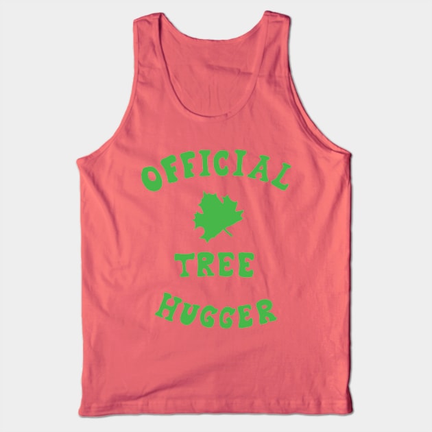 Official tree hugger Tank Top by MarjolijndeWinter